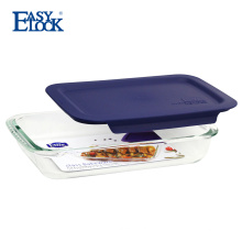 EASYLOCK Rectangular Oven Glass Baking Dishes con tapa a la venta